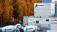 PHOTO D'ARCHIVES - Un site du cimentier Lafarge à Paris, le 14 novembre 2017. 