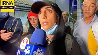 İranlı kadın sporcu Elnaz Rekabi