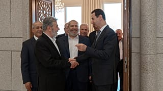 الرئيس السوري بشار الأسد يستقبل عددا من قيادات الفصائل الفلسطينية 