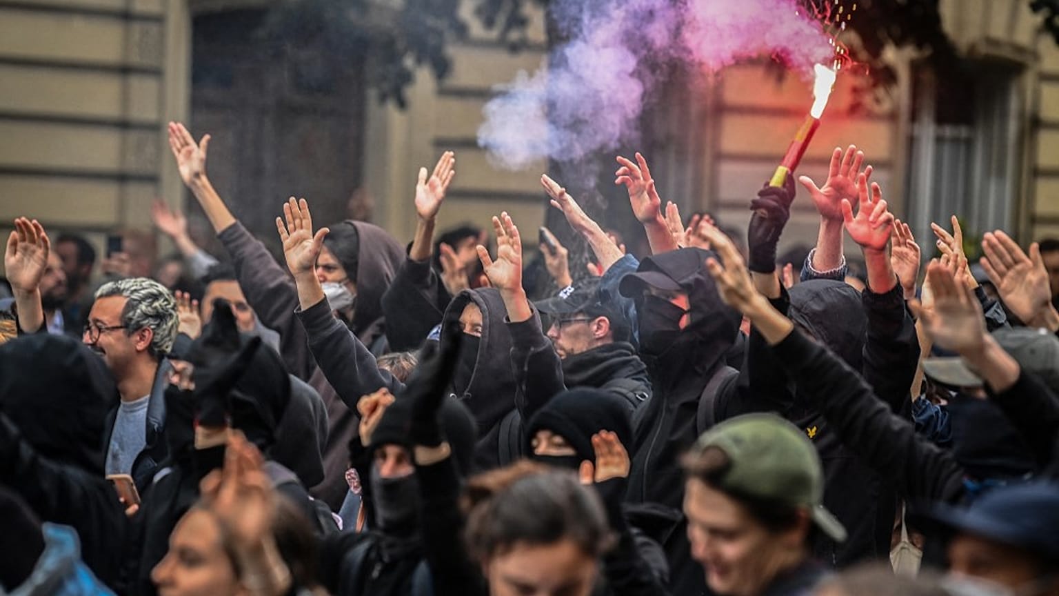 Quelques heurts ont éclaté mardi en marge de la manifestation organisée par la CGT et FO.