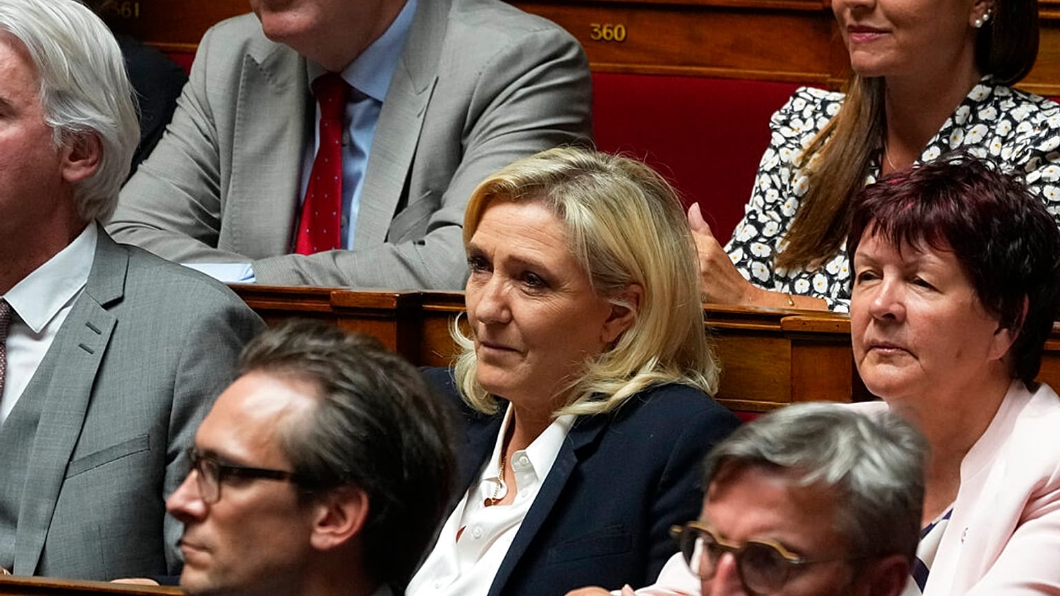 Marine le Pen, leader of the National Rally party, has attacked the government over Lola's death and its immigration policies