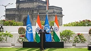 António Guterres visita Índia