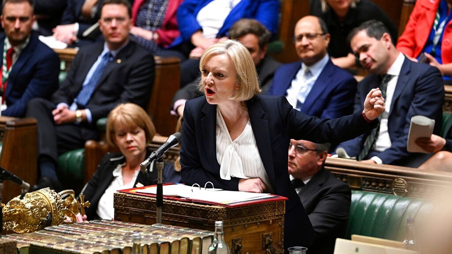 Britain's Prime Minister Liz Truss