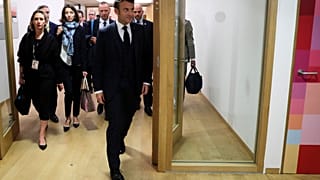 Frankreichs Staatspräsident Emmanuel Macron beim Brüsseler EU-Gipfel