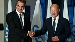 Κυριάκος Μητσοτάκης και Όλαφ Σολτς