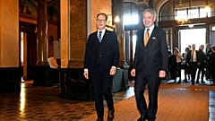 Billström, Finlandiya'nın başkenti Helsinki'de, Finlandiya Dışişleri Bakanı Pekka Haavisto ile görüştü