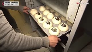 مخبز جديد في قرية فليخا الأوكرانية يقدم الخبز والمعجنات، كما يقدم للمحتاجين وجبات طعام جاهزة وذلك من أجل تعزيز صمود سكّانها في مواجهة الأزمة الإنسانية، 21 أكتوبر 2022.