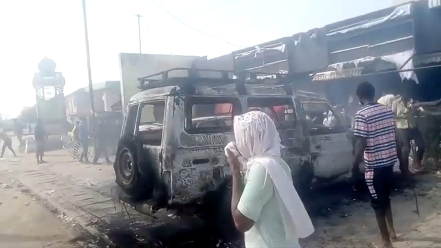 Registaram-se manifestações e protestos na capital do Chade, N'Djamena