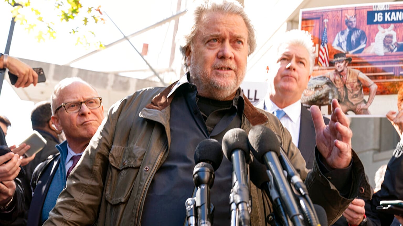 Steve Bannon après sa condamnation