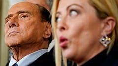Giorga Meloni und Silvio Berlusconi