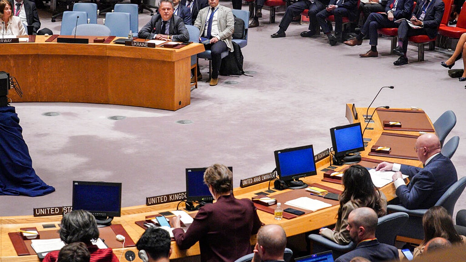 Le Conseil de sécurité des Nations Unies, septembre 2022.