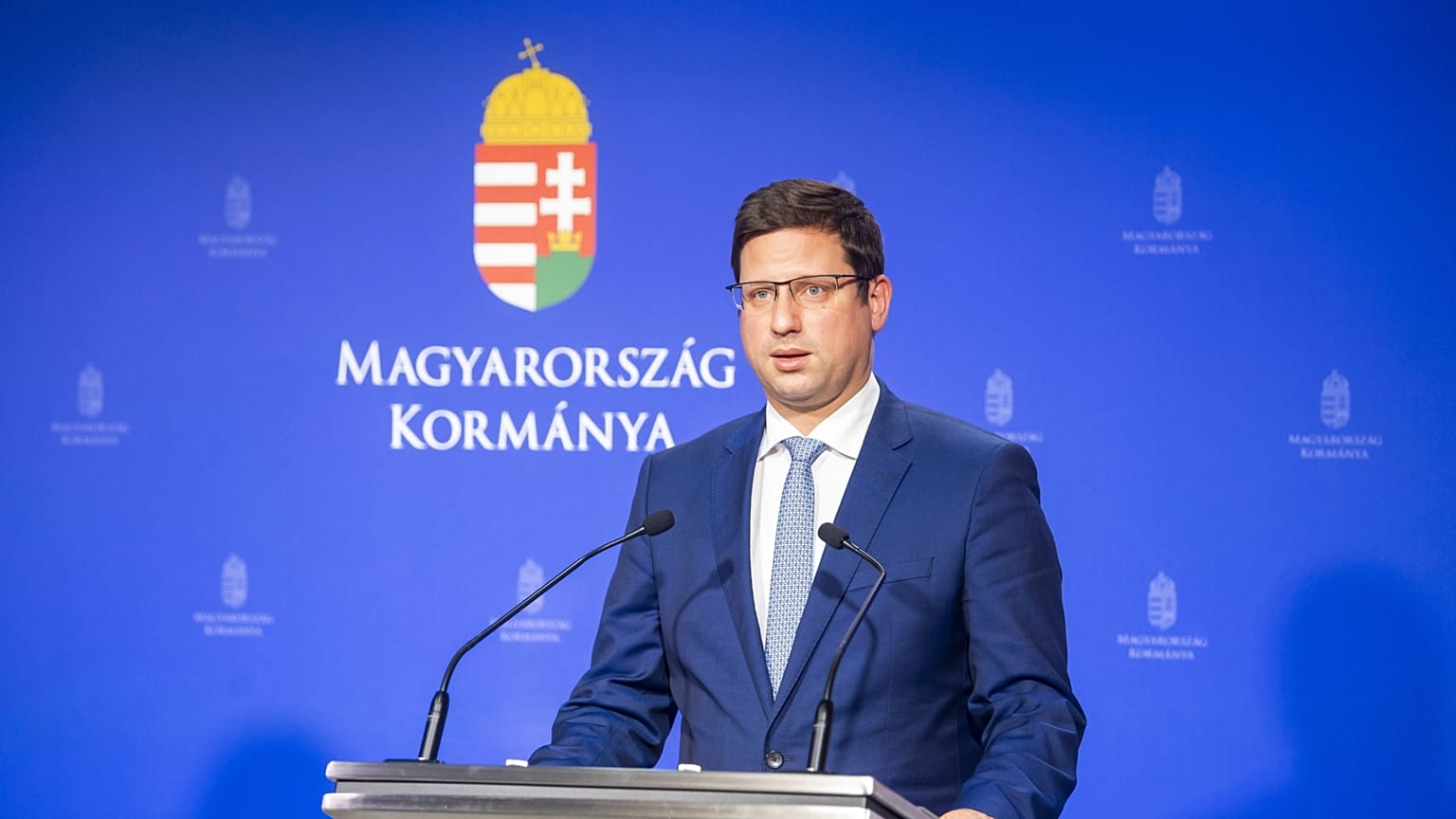 Gulyás Gergely, a Miniszterelnökséget vezető miniszter