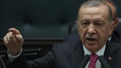 Реджеп Тайип Эрдоган на фракционной встрече
