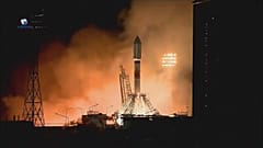 Der Start der Sojus-Rakete