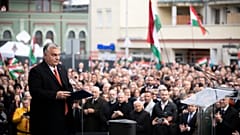 Orbán Viktor beszédet mond az 1956-os forradalom és szabadságharc 66. évfordulóján Zalaegerszegen