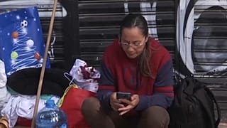 Migrante venezolana a la espera de entrar legalmente a Estados Unidos