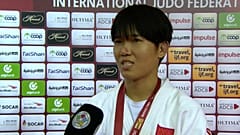La judoka cinese Zhenzhao MA, medaglia d'oro