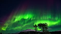 Polarlichter in Finnland