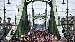 Proteste in Budapest
