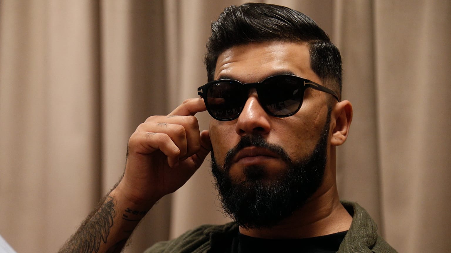 مغني الراب المغربي طه الفحصي (الكراندي طوطو). الرباط - 2022/10/23