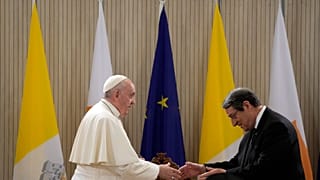 Πάπας Φραγκίσκος, Νίκος Αναστασιάδης (φωτογραφία Αρχείου)
