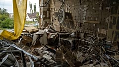 Διαλυμένο χειρουργείο στο νοσοκομείο του Ιζιούμ