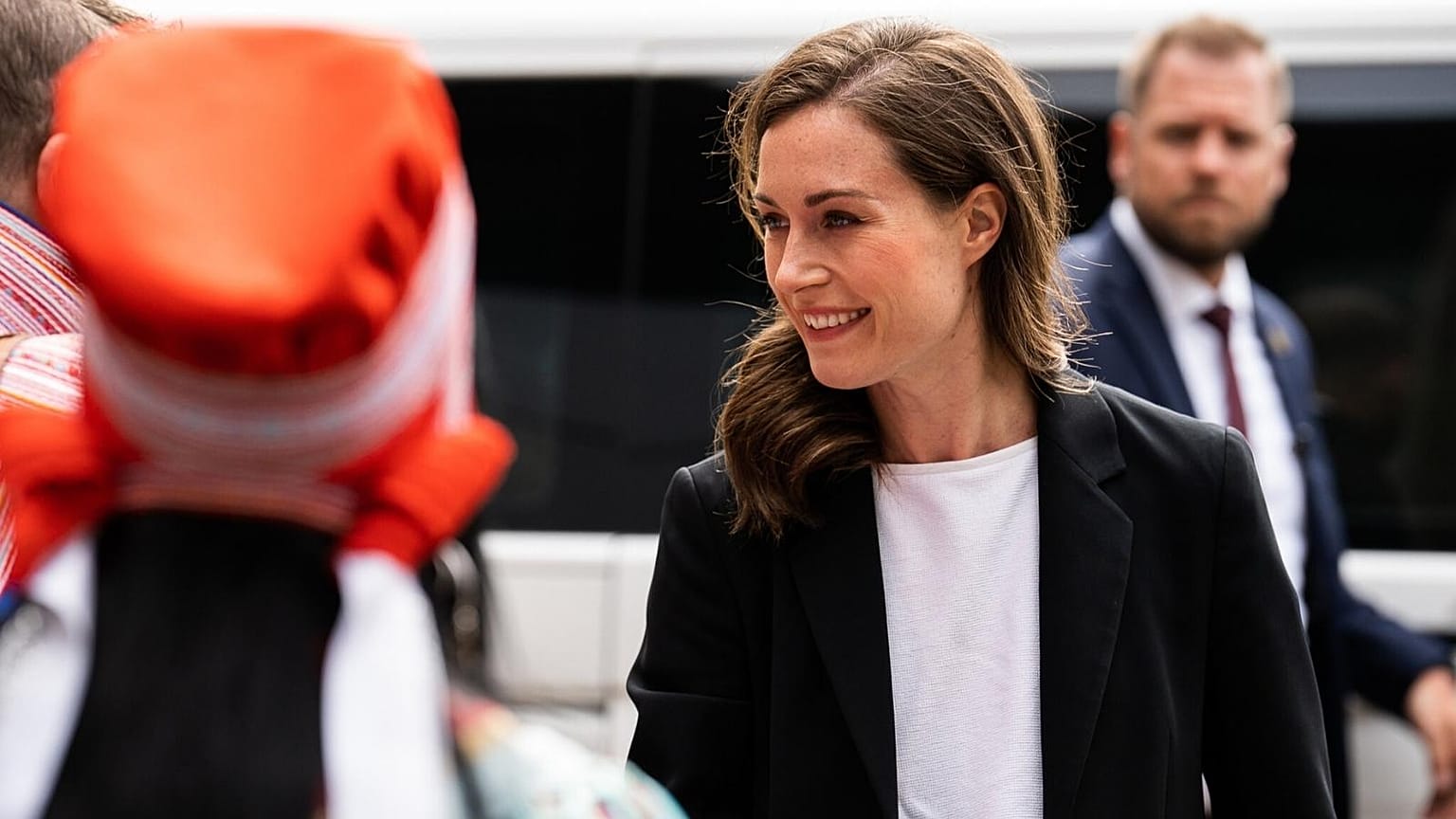 Finnish Prime Minister Sanna Marin visits Sámi in Inari, 17 June 2022