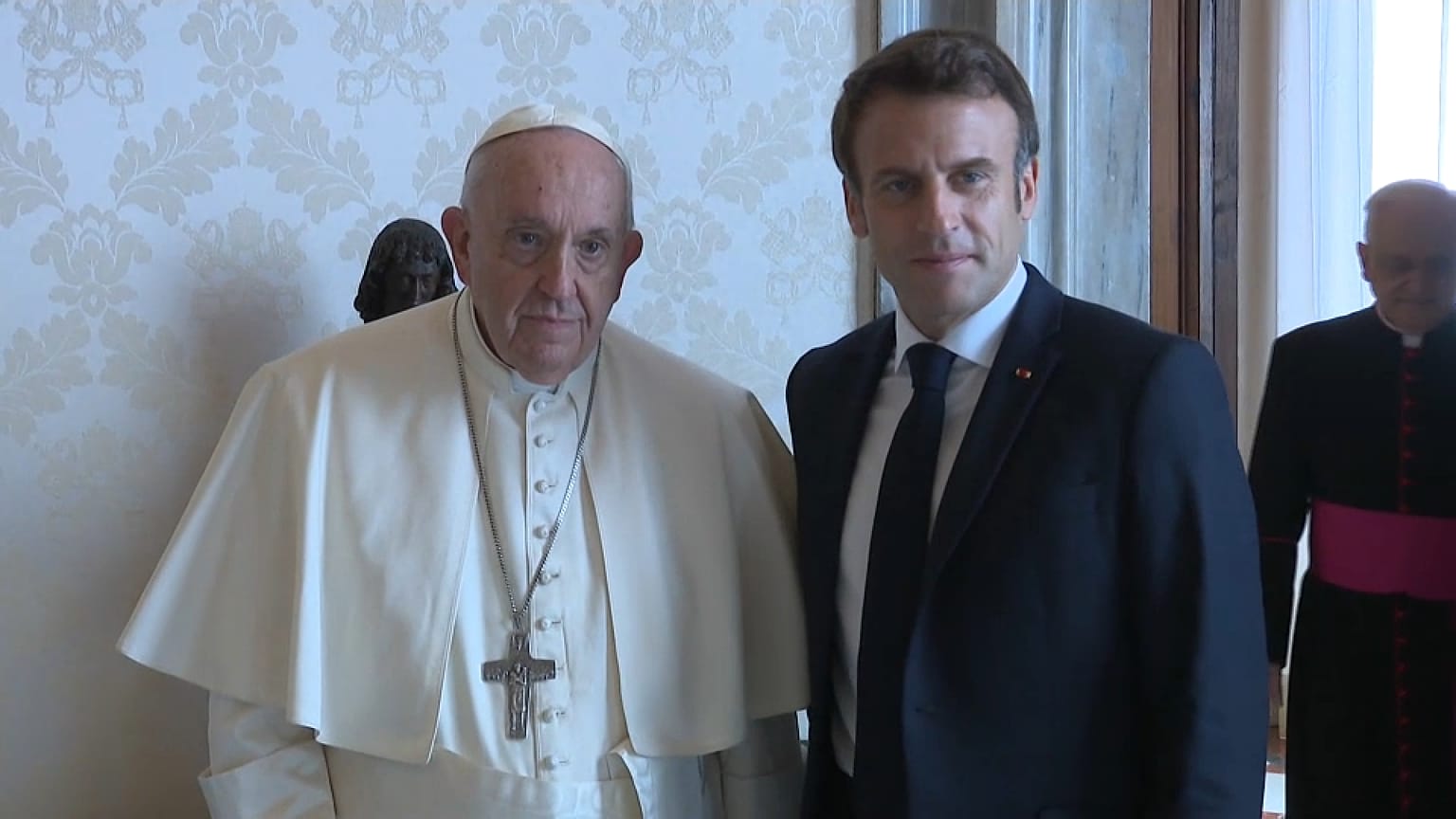 Macron dal Papa 