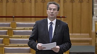 Völner Pár 2021 novemberében az Országgyűlés plenáris ülésén