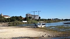 Le lac de Techirghiol, en Roumanie.