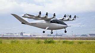 Archer Aviation'a ait bir hava taksisi prototipi