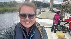 I spent 10 days off grid on a sailing trip from Inverness to Belfast. 