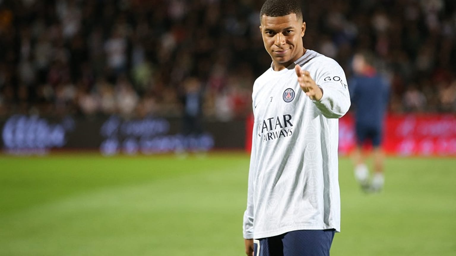 Kylian Mbappé lors de la rencontre du PSG face à Ajaccio, le 21 octobre 2022.