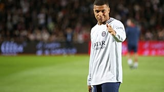 Kylian Mbappé lors de la rencontre du PSG face à Ajaccio, le 21 octobre 2022.