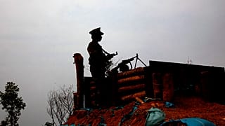 A Kachin Independence Army (KIA) rebel. 17 March 2018.