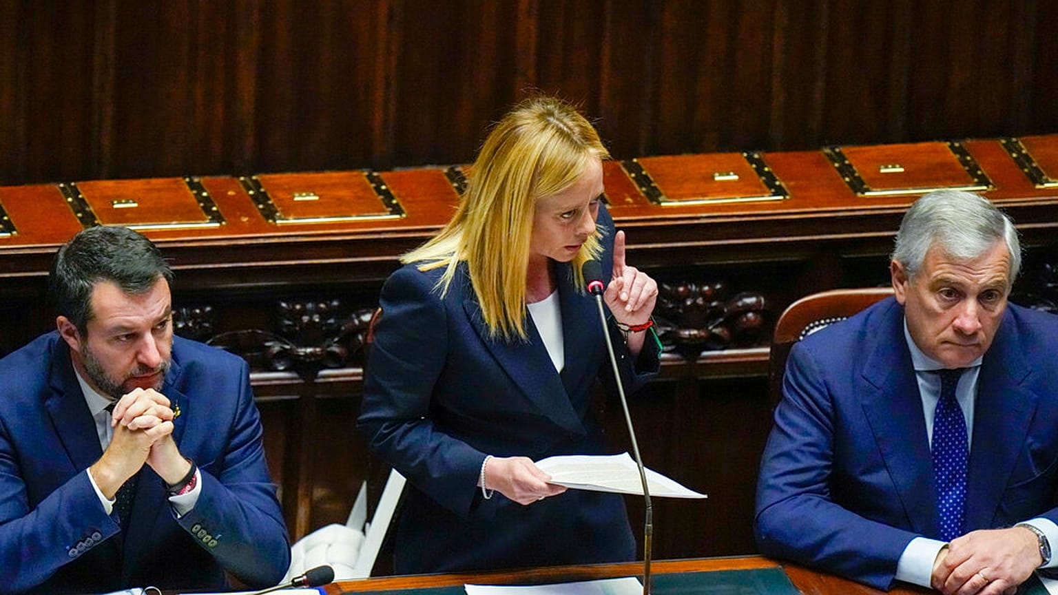 La Première ministre italienne Giorgia Meloni, le 24 octobre à Rome