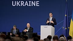 Mateusz Morawiecki durante la conferencia.