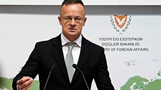 Szijjártó Péter október 24-én, Cipruson