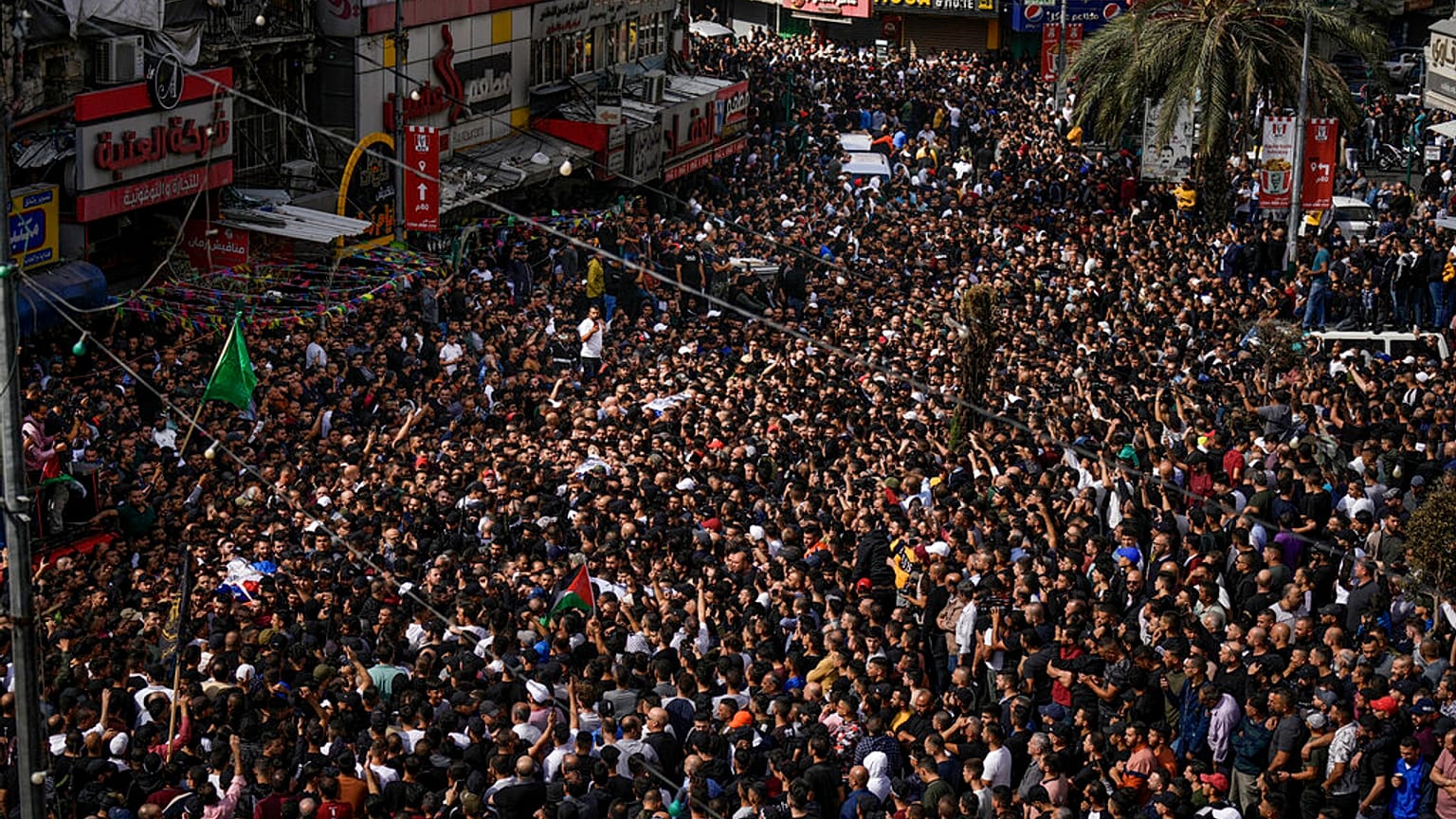 Manifestations à Naplouse, le 25 octobre 2022