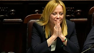Giorgia Meloni à la Chambre des députés (25/10/22)