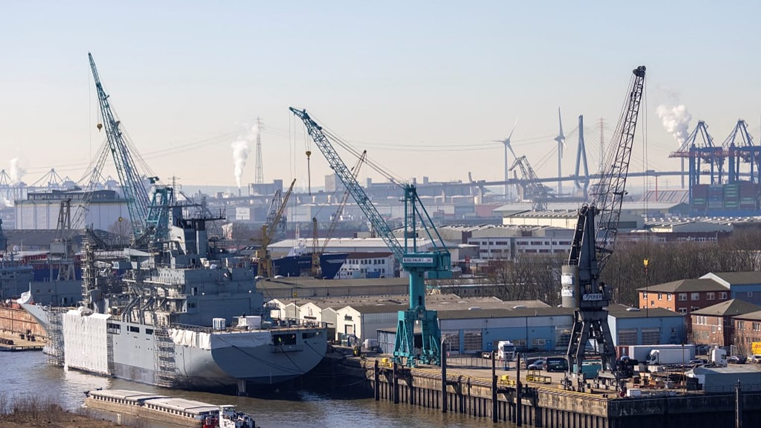 Der Hamburger Hafen