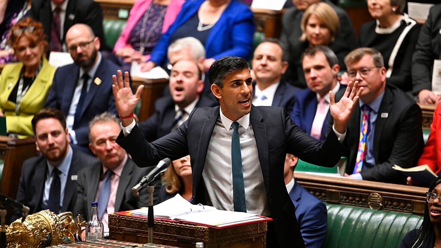 Sono già tempi duri per Rishi Sunak. (Londra, 26.10.2022)