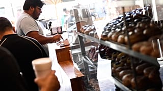 Man paying