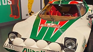 La mitica Lancia Stratos. 