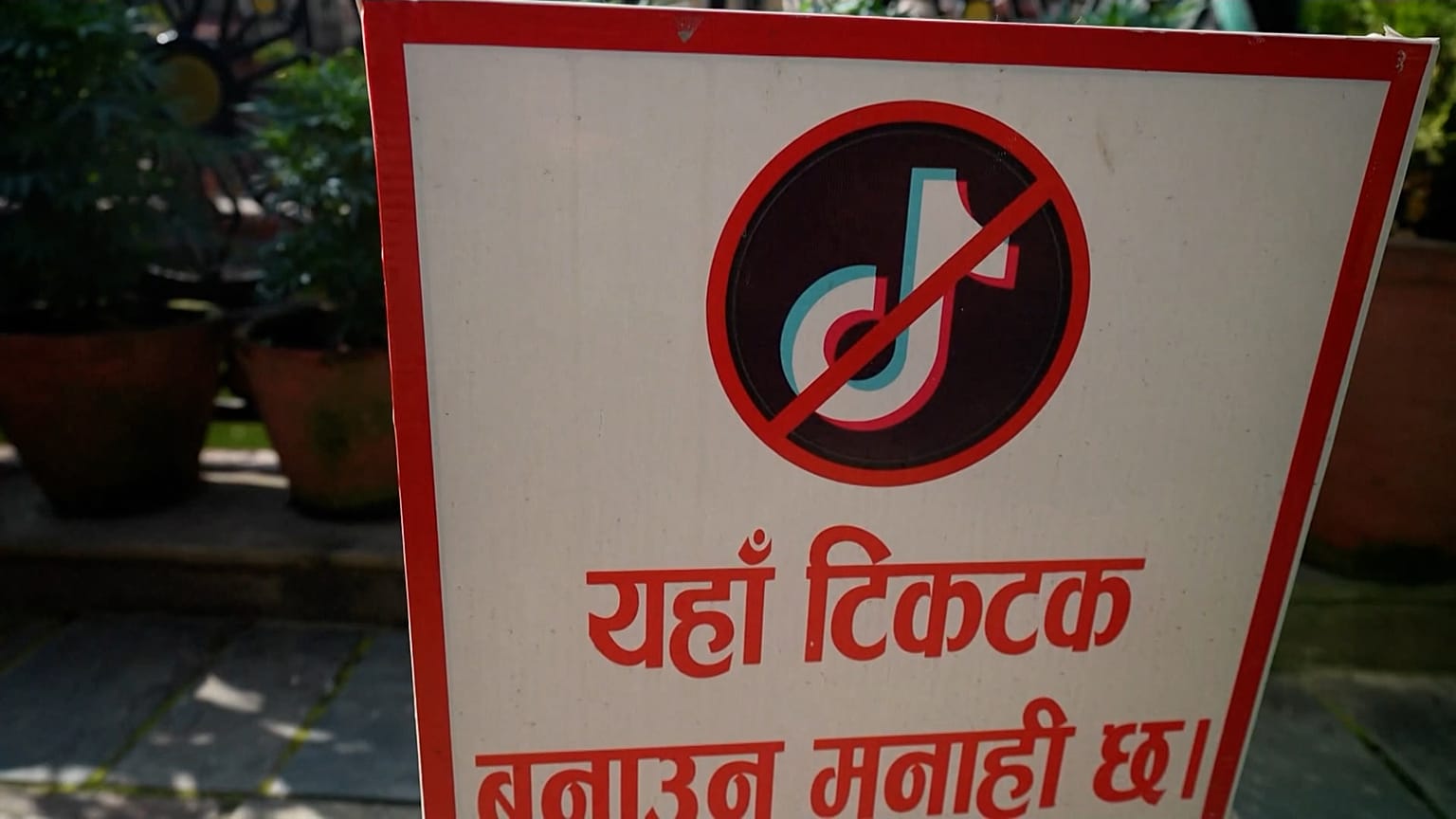 Many popular tourist sites in Nepal are banning visitors from making TikToks