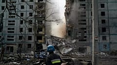 قصف روسي في أوكرانيا. 
