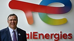 Archives : Patrick Pouyanné, PDG de Patrick TotalEnergies, à La Défense, en région parisienne, le 28 mai 2022 
