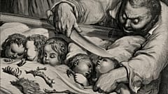 Gustave Doré: Illustration for Le Petit Poucet, 1862