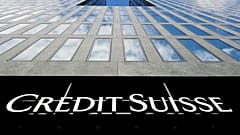 Archivaufnahme eines Geldhauses von Credit Suisse
