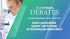 Euronews debates | How can Europe shape the future of biosimilar medicines?